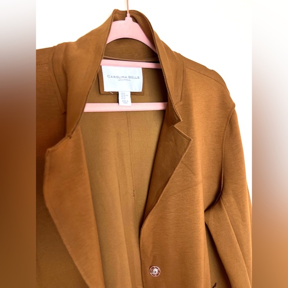Carolina Belle Camel Trench Coat - Picture 7 of 13